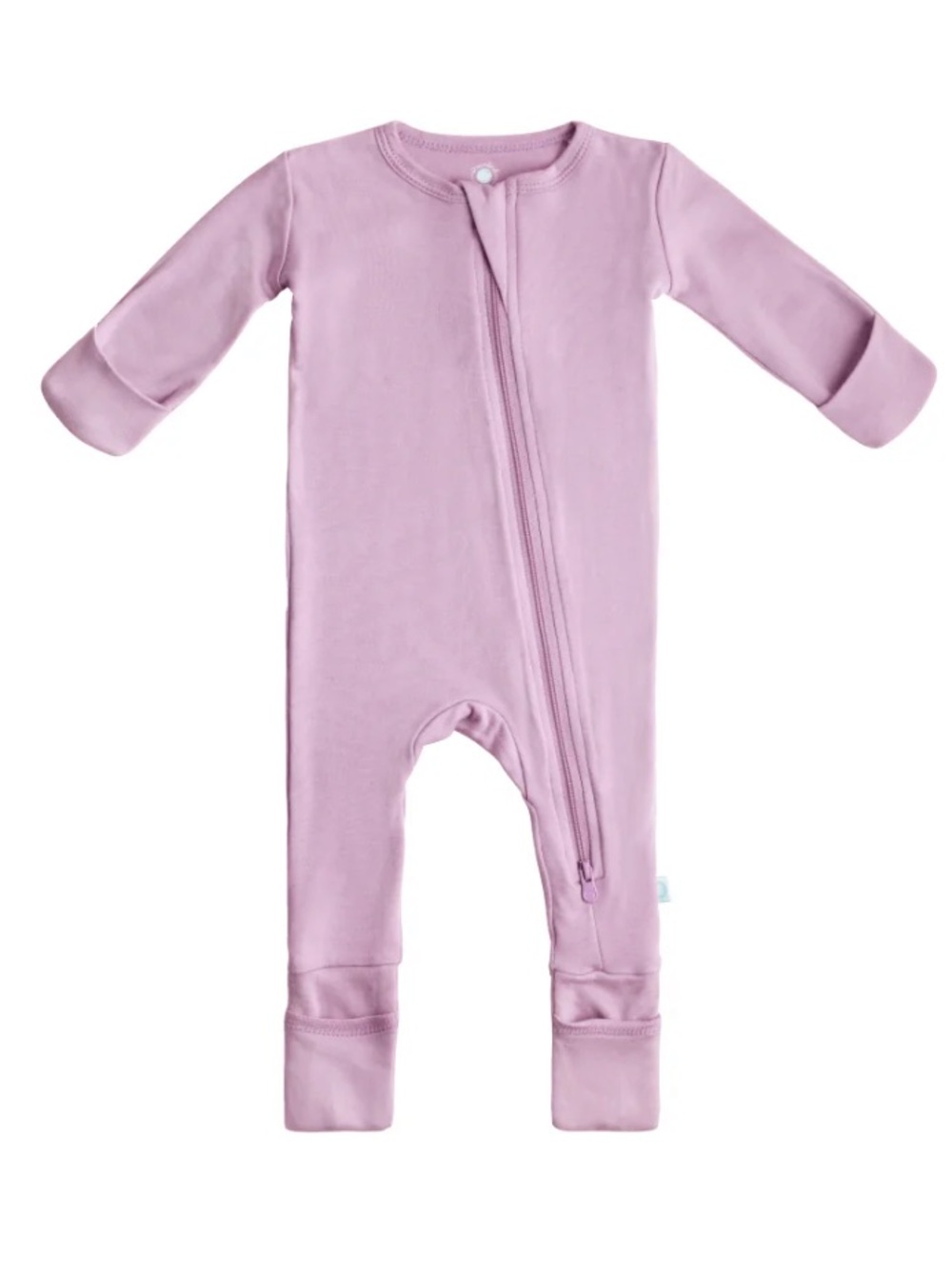 Baby Bamboo Pajamas with DreamCuffs - Misty Mauve NWOT